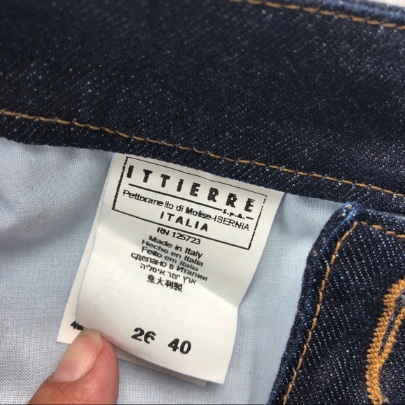 Pierre Balmain low rise black jeans ankle zippers 26 - Picture 8 of 9